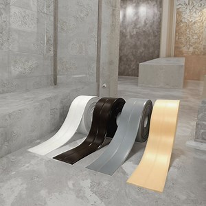 [Hot Item] PE Caulk Strip Tape Self Adhesive Sealing Strip Tape Bathroom Waterproof Caulking Tape for Bathtub Shower Toilet Kitchen and Wall Sealing Edge Protector
