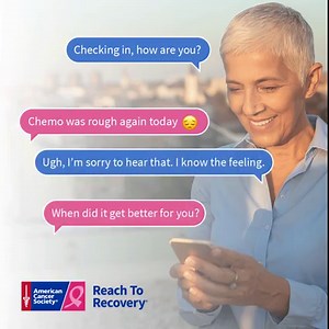 2.9K views · 394 reactions | Reach To Recovery connects people facing breast cancer with survivors for one-on-one support. | American Cancer Society | Facebook