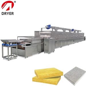 [Hot Item] Continuous Drying Equipment Conveyor Machine Microwave Drying Machine Mesh Belt Dryer Dehydrator Industrial for Chemical Ceramic Fiber Paper Insulation Board