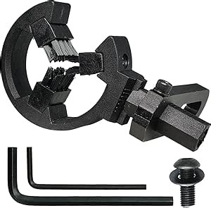 THREE ARCHERS Archery Arrow Rest Brush Capture Arrow Rest for Compound & Recurve Bow Hunting Whisker Arrows Stand Targeting & Hunting Accessories