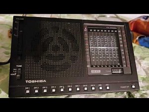 CHU Canada time signal 3330 Khz on Toshiba rp F11 analog receiver