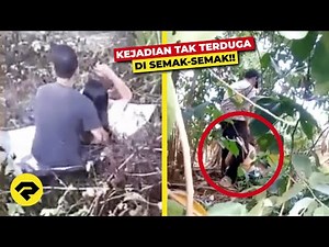 BURUAN TONTON SEBELUM DI HAPUS YOUTUBE!! INI KEJADIAN TAK TERDUGA DI SEMAK-SEMAK!!