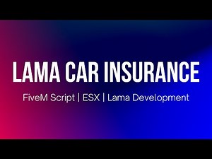 Car Insurance Script | FiveM ESX | Lama Development