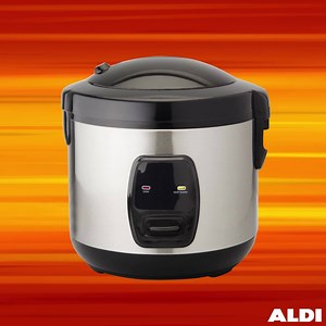 Conseguir el punto perfecto del arroz es eso que pasa mientras tú… ¡haces lo que quieras! Con esta cocedora de arroz programa, despreocúpate y a comer. 🍚 http://bit.ly/2osrhjg | Aldi Supermercados