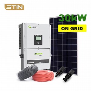 [Hot Item] China Factory Supply on Grid Solar Kit 30kw Energy Power Solar Panel System with Inverter