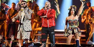 Lali brilló junto a Pedro Capó y Farruko