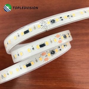 [Hot Item] OEM ODM Outdoor Waterproof IP67 High Volt High Density LED Rope Light SMD 2835 LED Flexible LED Strips