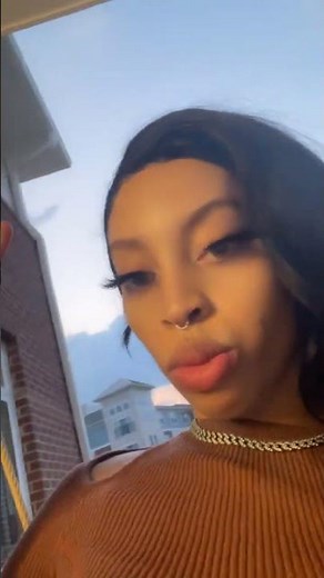 Sexy light skin ebony trans woman