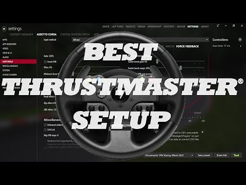 Assetto Corsa ULTIMATE Wheel Settings for Thrustmaster | Wheelcheck | LutGenerator | FFBClip