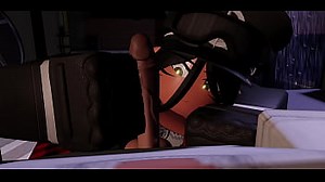 Aggressive deepthroat at home