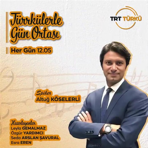1.1K views · 53 reactions | Canlı Yayın ⤵️  radyo.trt.net.tr  trtdinle.com | TRT Türkü | Facebook