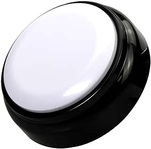 Recordable Button Record Talking Button(White+Black)