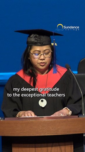 Meet Minerva C., PHARM Graduate, with Honours and 2023 Valedictorian. She, along with her fellow graduates recently celebrated their accomplishments and were able to showcase what dedication and passion can achieve. Let their stories inspire those Sundance College students who are just starting their journey towards a new career or about to complete theirs, as well as anyone thinking about enrolling. If you would like to share your graduation experience or send a greeting to your fellow graduate