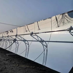 Solar Parabolic Collector with Hyperboloid Mirrors Heat Thermic Oil Fluid as Steam Boiler