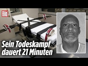 Mörder John Grant wird hingerichtet | Oklahoma