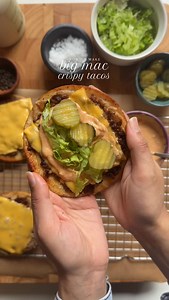 3M views · 19K reactions | Big Mac Tacos  Ingredients: 1 lb...