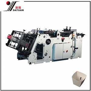 [Hot Item] Double Lanes Carton Erecting Machine Hamburger Box Machine, Nester L1000/2-a, Paper Box Forming Machine