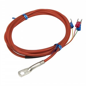 [Hot Item] 3-Wire 고온 PT100 PT1000 RTD 온도 센서와 2 미터 실리콘 케이블
