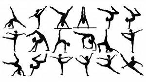 Gymnastics SVG Bundle: 58 Vector Files for Cricut & Silhouette (Digital Download)