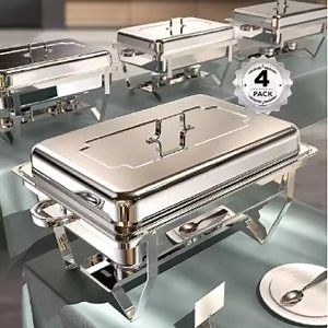[Hot Item] Chafing Dish Stainless Steel Chafing Dish Buffet Food Warmer Buffet Chafing Dish