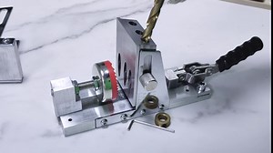 Pocket Hole Jig Kit, Drill Jig for Angled Holes, Dowel Drill Joinery Screw Kit, Upgraded Pocket Hole Jig, Professional Pocket Screw Jig Tool System