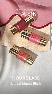 1.4K views | New & Exclusive: Hourglass Unreal Liquid Blush at Space NK!  Get a lit-from-within glow with a buildable formula that melts into skin | Space NK | Facebook
