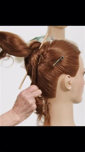 83 reactions | Couture Bridal Updo – just a few twists and voilà!  Watch the full tutorial on #SharonBlainOnline | Sharon Blain Education | Facebook