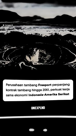 Pemerintah Indonesia resmi menyetujui perpanjangan kontrak operasional perusahaan tambang asal Amerika Serikat, Freeport-McMoRan, melalui entitasnya PT Freeport Indonesia (PTFI) hingga tahun 2061. Keputusan ini diumumkan dalam kabar yang dilaporkan media pada 9 Februari 2026, dan memperpanjang masa operasi Freeport hampir dua dekade lebih lama dari jadwal semula yang berakhir pada 2041. Dengan diperpanjangnya kontrak tersebut, Freeport akan beroperasi di Indonesia selama sekitar 94 tahun sejak r