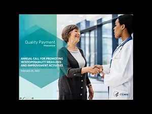Call for Promoting Interoperability Measures and Improvement Activities Webinar