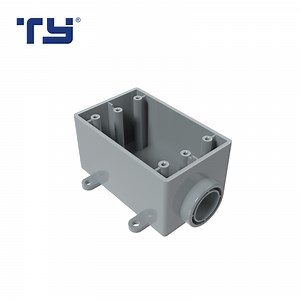 [Hot Item] PVC-U 1-Gang Fse Box for Insulating Electrical Conduit Fitting (ETL)