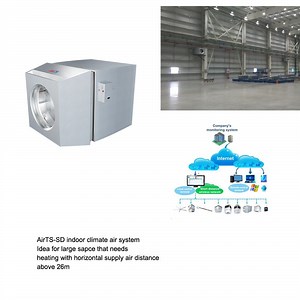 [Hot Item] Airts-SD High Large Space Climate Air Conditioner Side-Mounted Heating Unit