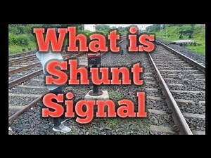 Shunt Signal in Railway