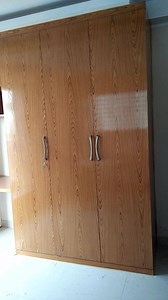 3.5K views · 70 reactions | Finished Wall Cabinet with study unit by KalpoRaj Interior team. Product Details :- **Primary Material: Veneered Board. (Front 18mm veneered,partition 18mm veneered & back side 6mm plywood) **Color: Hand Polish Color. **Price: 1,250.00 Taka (Per Square Feet). **Assembly: Carpenter Assembly Call: 01914 484 684 #interior #wallcabinet #almirah #homeinterior #flatinterior #designbd #kalporajinterior | KalpoRaj | Facebook