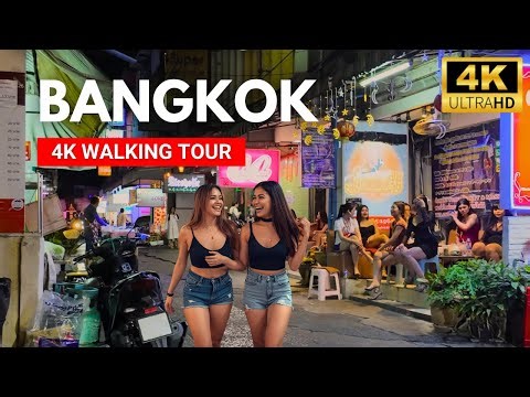 BANGKOK 🇹🇭 Asok Night Walk along Sukhumvit Road Walking Tour 4K HDR | Summer 2025 | Thailand