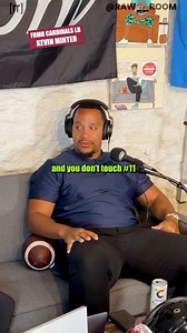 That time @kevin.minter hit @larryfitzgerald in practice 😳 | Raw Room