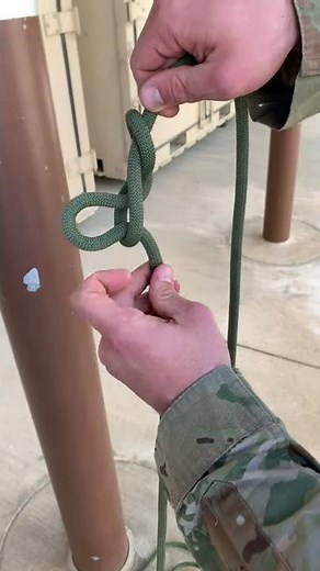 Sapper Knots Tutorial: Middle of the Rope Figure Eight Slip Knot