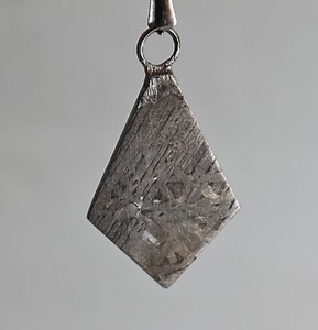 Iron Meteorite Diamond Pendant Necklace,meteorite Jewelry Gift T277 - Etsy Canada