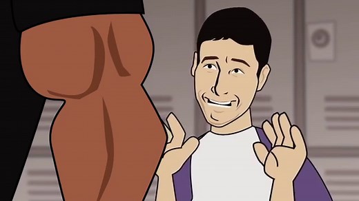 Adam Sandler's Story About Shaq's Penis Actually Gets Animated Thanks To 'Conan'