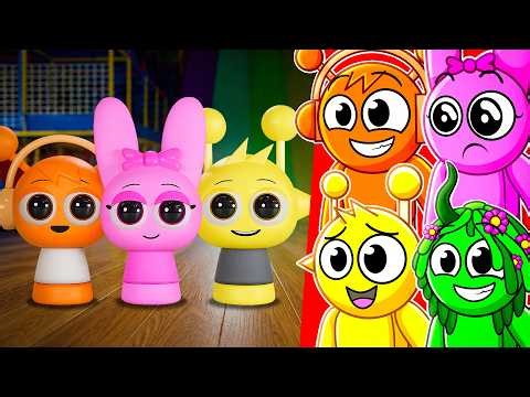 Sprunki Squad Reacts to CUTEST SPRUNKI 3D ANIMATIONS!!