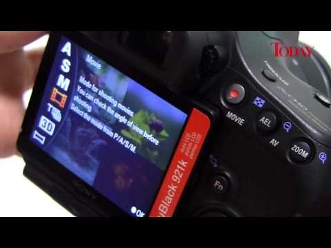 The Sony Alpha 57 SLT Camera