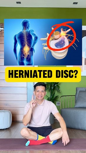 Targeted back exercises for a herniated disc can strengthen supporting muscles, reduce pain, promote healing, and improve spinal functionality. #backpainexercises #backpainrelief #herniateddisc | Physical Therapy Session