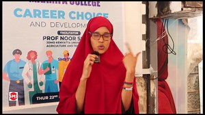 2.7K views · 60 reactions | Professor Nuur Shaale oo wax kadhiga Joma-kenyata University of Agriculture & Technology ayaa siminaar aqoon kororsi ah uqabtay ardyda iskuulka Maarifa College ee magalada Nairobi. | SMS Somali TV | Facebook