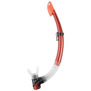 [Hot Item] Diving Snorkel Semi-Dry Silicone Mouthpiece Breathing Tube Underwater Scuba