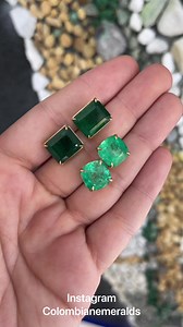 1.2K views · 29 reactions | CUSHION VS EMERALD CUT Colombian Zambian...