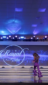 Royal International Miss - 2024 - Sweetheart - 52 - Texas Role Model - Kaylee Brown - Purple Passion | JC Productions