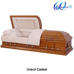 [Hot Item] Ataúd de medio sofá para funeraria, ataúd para adulto y ataúd