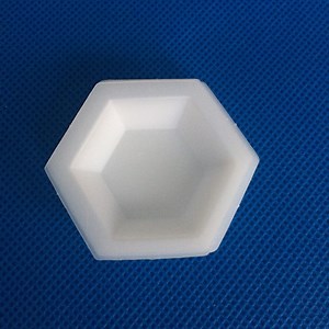 [Hot Item] Lab Instrument Laboratory Equipment 50 Ml Disposable White Hexagonal Polystyrene Laboratory Supply PS Hex Weigh Boat Plastic Weighing Tray