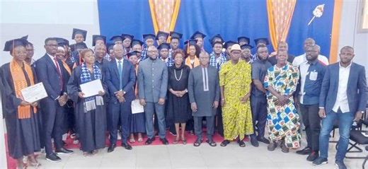 Formation supérieure et numérique : L’Université polytechnique de Bingerville célèbre ses masters