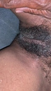 Playing with black granny pussy