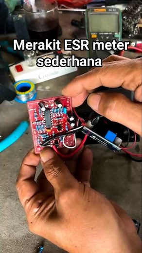 Merakit ESR meter Sederhana #algoritma #facebook #video #reels #esrmeter #fyp #viral #interaksi #publik | Dadang Servis